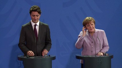 Merkel: l'Otan est "importante aussi" pour les Etats-Unis