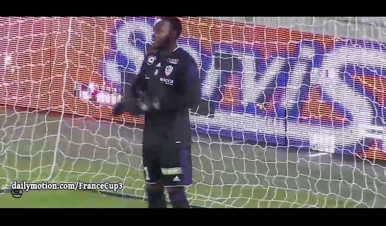 Gaetan Courtet Goal HD - Auxerre 1-0 AC Ajaccio - 17-02-2017