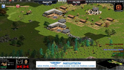 AOE Việt | GameTV vs Hà Nội ngày 02/01/2017 ★ C1T5