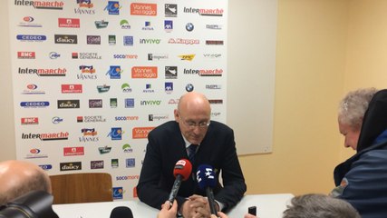 Bernard Laporte s'exprime sur la création d'un pôle espoir à Vannes