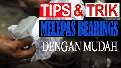 Cara Mudah Melepas Bearing Pada CVT MIO