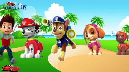 Jada Stephens Cars Paw Patrol Finger Family Songs | Nursery Rhymes for Children and Toddle