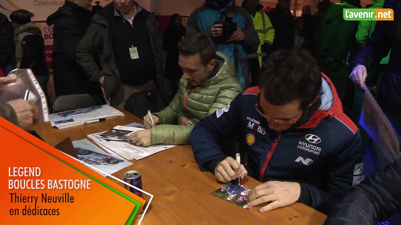 L'Avenir - Thierry Neuville avant les Legend boucles de Bastogne