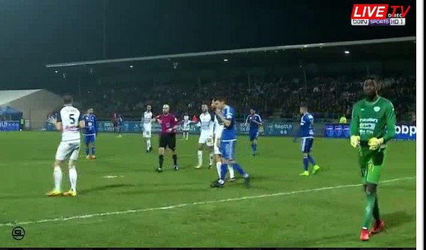 Jason Berthomier Penalty Goal HD - Bourg Peronnas 2-2 Tours 17.02.2017
