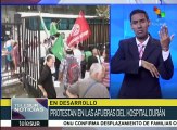 Argentina: protestan trabajadores de la salud pública de Bs.As.