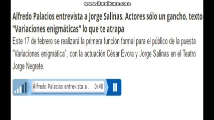 Entrevista Jorge Salinas - Radio - Salud y Belleza