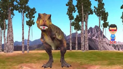 Dinosaur Nursery Rhymes for Children | Elephant Cartoons for Children | Dinosaurs Movie Fi