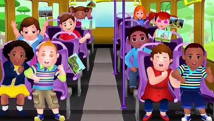 Wheels On The Bus | Wonders Of The World For Kids | Learn Farm Animals and Animal Sounds | ChuChu TV
