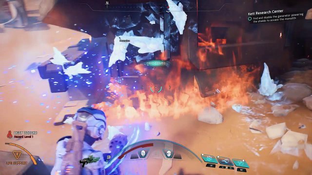 Mass Effect Andromeda - Bande-annonce Combat : série de vidéos officielles de gameplay 1ère partie