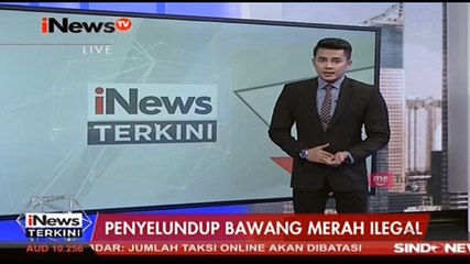 Penyelundupan 90 Ton Bawang Merah Ilegal Asal Malaysia