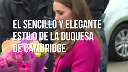 El sencillo y elegante estilo de la duquesa de Cambridge