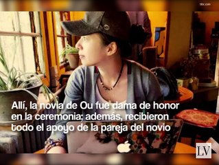 Lesbiana china se casa con un hombre y su novia fue la dama de honor-