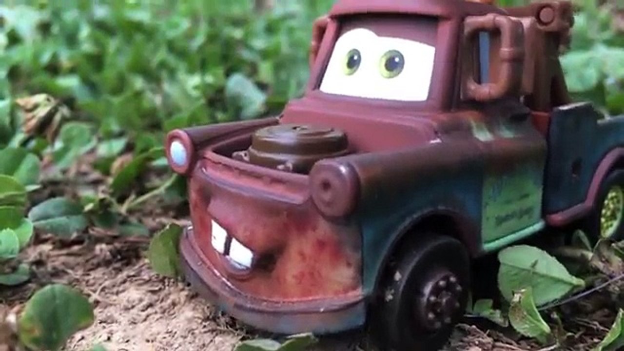 Disney FROZEN Pixar Cars Lightning McQueen, Mater on Fire Saved by Aliens, Batman, Joker, Mr Freeze,