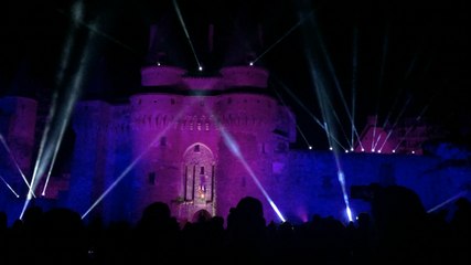 Le spectacle sons et lumières sublime le château