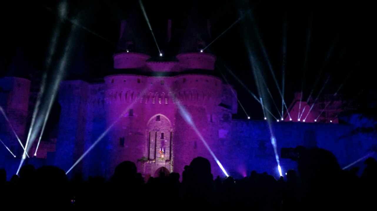 Le spectacle sons et lumières sublime le château