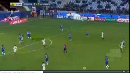Silva Goal - Bastia vs 1-1 Monaco 17.02.2017 (HD)