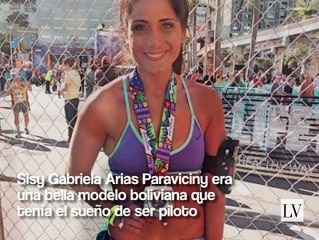 Sisy, la modelo que se volvió piloto y falleció en vuelo de Chapecoense-