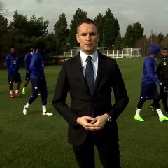 David Luiz plaque un journaliste