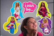Mattel Barbie puedo Ser Muñecas de la veterinaria, Conductor de Coches de Carrera, pediatra y Rockstar
