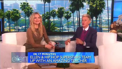 Kate Hudson Interview Part 2 Feb 17 2017