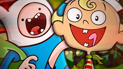 Finn VS. Flapjack [Batalha de Gigantes] ft. Daarui
