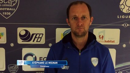 Interview de Stéphane LE MIGNAN entraîneur de l'USCL...