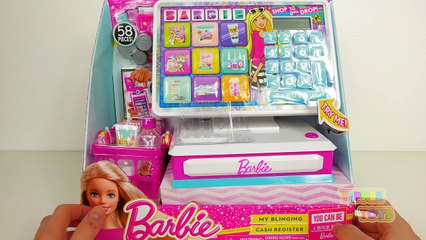 Barbie Cash Register Electronic Playset for Girls