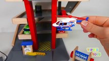 Parking Garage Playset with Many Toy Vehicles! Including a Gas Pump Car Wash and Even a Li