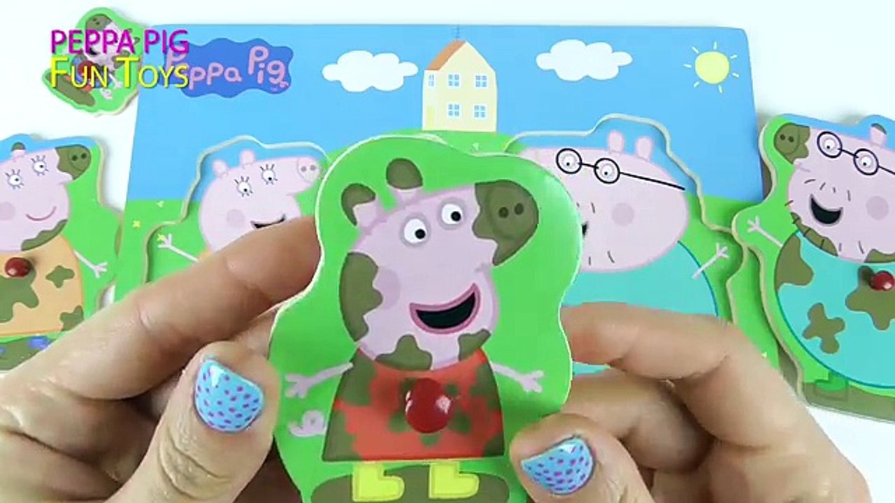 Peppa Pig and Family! Peppa Pig Muddy Puddle Puzzle