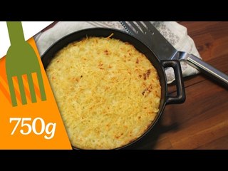 Recette de Gratin de coquillettes - 750 Grammes