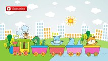 Bob The Train | Animal Sound Song For Kids And Childrens | Nursery Rhymes For Baby
