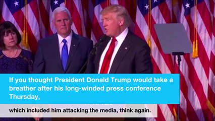 Trump declares the media an 'enemy of the American people'