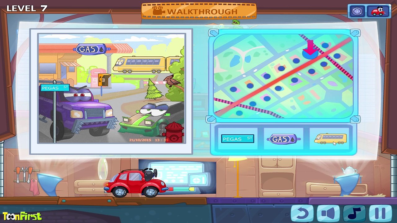 Wheely 7: Detective - Game Walkthrough (all levels)