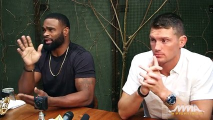 UFC 209: Tyron Woodley, Stephen Thompson Media Lunch