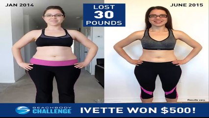 21 Day Fix   Focus T25 - 30 LB WEIGHT LOSS TRANSFORMATION!