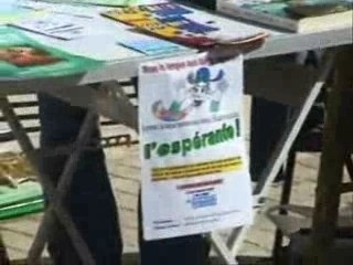 Braderie du MANS 2007 : Stand espéranto
