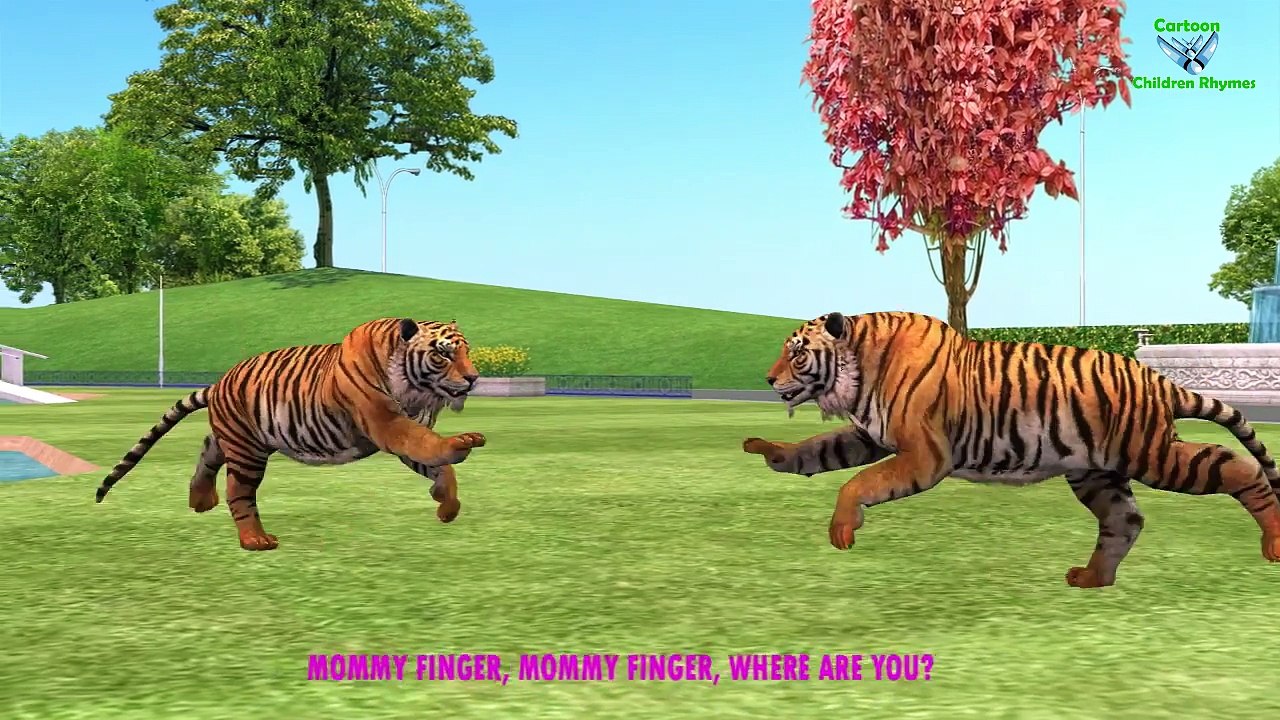 El León, El Tigre, El Oso, El Gorila, El Cheeth, Vaca, Toro, Perro Sonidos Rimas De Cuarto De Niños| Los Niños Rimas