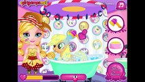 La muñeca barbie Mayo little pony de dibujos animados con los juguetes de lisa en Понивиле juegos para niñas