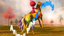 Animal de la Familia Dedo | Dedos de la Familia de la Canción | Animación 3D Rimas de cuarto de niños | niños Canciones | Coche