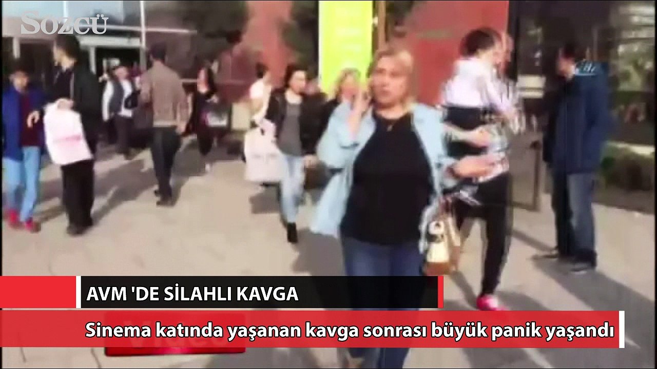 AVM’de yaşanan kavga paniğe neden oldu