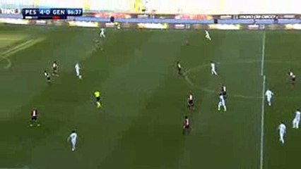 Cerri  Goal - Pescara vs Genoa 5-0   19.02.2017