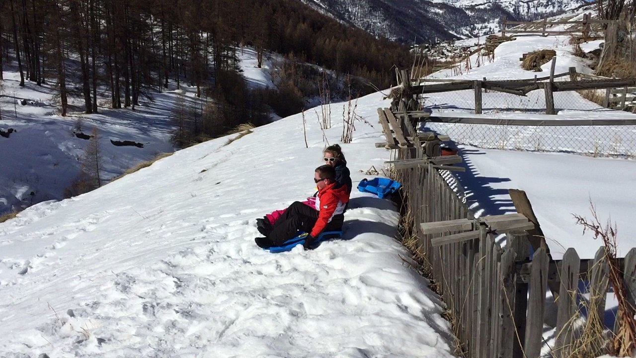 Chacun son tour en luge !