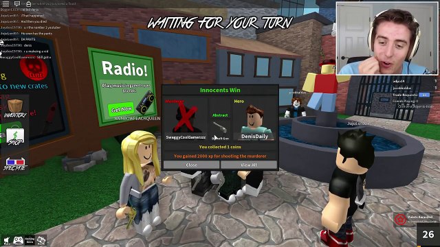 Roblox Murder Mystery 2 Stabbed To Death Video Dailymotion