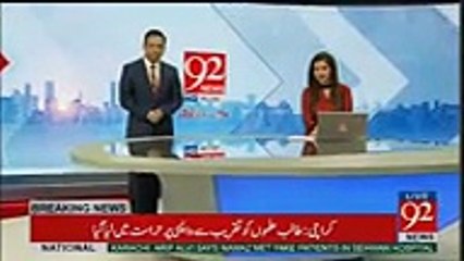 Breaking News:- Cracker Blast In Hyderabad New Bridge Area