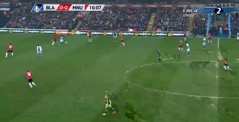 Danny Graham  Goal - Blackburn 1 - 0  Manchester United 19.02.2017 HD