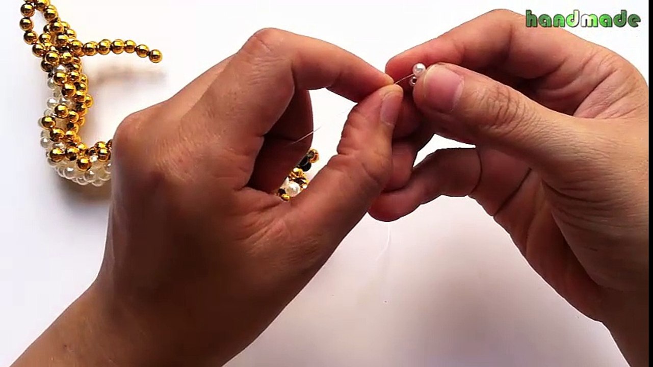 Hướng dẫn kết 12 con giáp hạt cườm- con rồng (4/4)