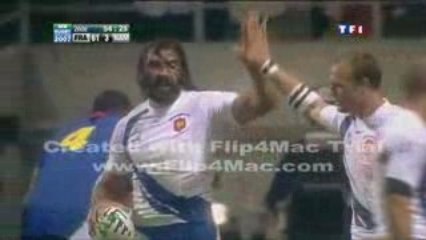 Chabal France-Namibie 2007 Essai n°2