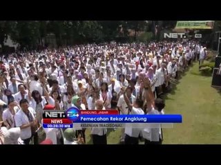 NET24 - Pemecah Rekor Angklung oleh Dokter di Bandung