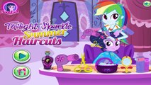 My Little Pony Twilight Sparkle y Rainbow Dash Verano los Cortes de pelo MLP Juegos para Niños