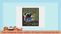 Pug  Retro Plumbing Ad 16x24 Giclee Gallery Print Wall Decor Travel Poster 53b9eff7